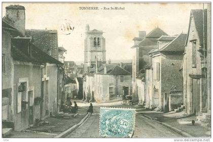 Tonnerre - rue Saint Michel  , il76