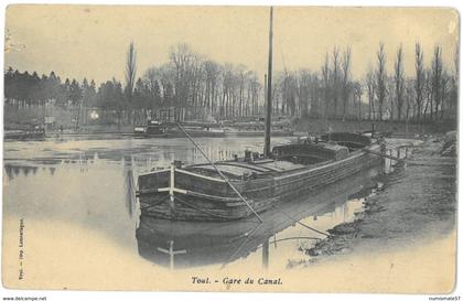 CPA TOUL - Gare du Canal - Imp. Lamontagne , Toul