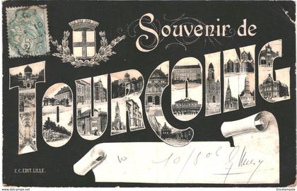 CPA-Carte postale -France- Tourcoing- Souvenir  de Tourcoing  -1906 VM43549+