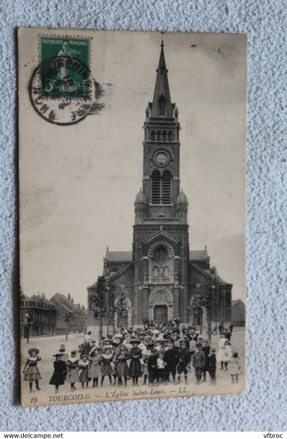 Tourcoing, l'église saint Louis, Nord 59