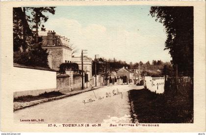 CPA TOURNAN-en-BRIE Rue Georges Clemenceau (1298899)