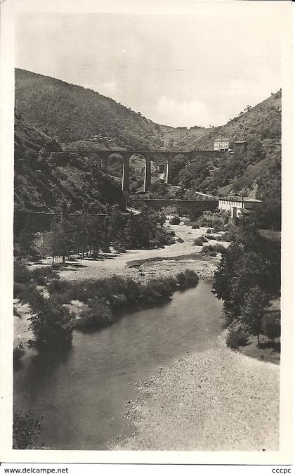 CPSM Tournon Route de Lamastre et Viaduc de Duzon