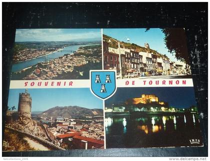 TOURNON - TOURNON-EN-VIVARAIS - TOURNON SUR RHONE, QUAI FARCONNET - 5 CARTES - 07 ARDECHE (I)