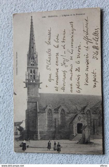 Trégunc, l'église et la fontaine, Finistère 29