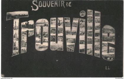 CPA-carte postale France -Trouville-Souvenir de Trouville   VM43595+