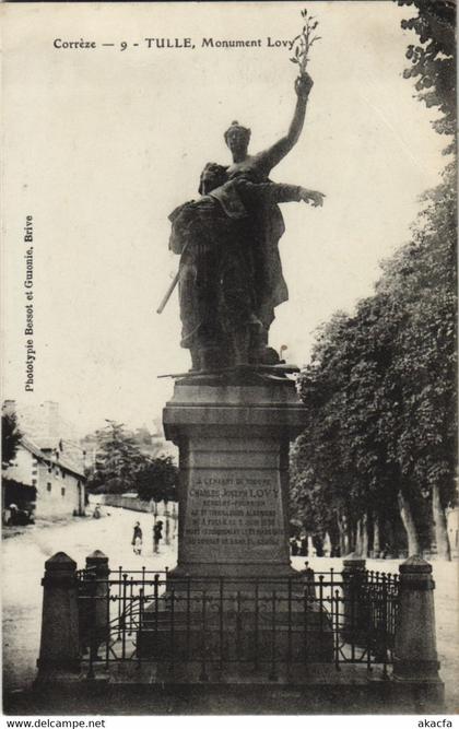 CPA Tulle Monument Lovy FRANCE (1051402)