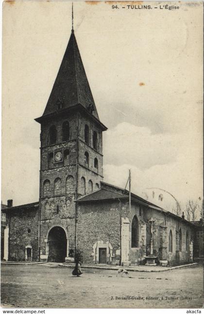 CPA TULLINS - L'Église (123929)