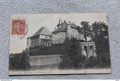 A356, Uriage, le château, Isère 38