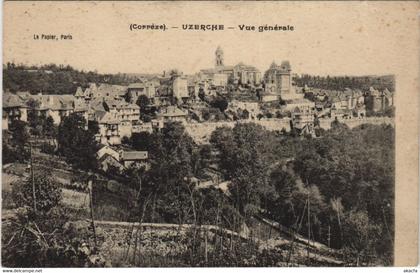 CPA UZERCHE vue générale (144631)