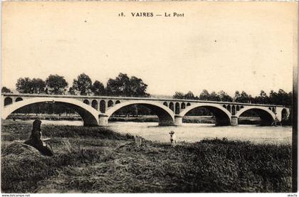 CPA VAIRES-sur-MARNE Le Pont (1320056)