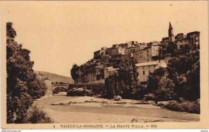 CPA VAISON-LA-ROMAINE La Haute Ville (1086350)