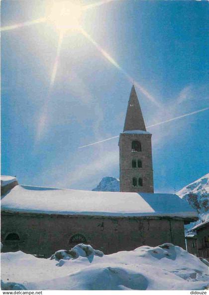 73 - Val d'Isère - Le vieux clocher de Val d'Isère - Eglise - CPM - Voir Scans Recto-Verso