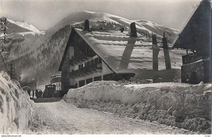 CPSM Val d'Isère Route Nationale 202