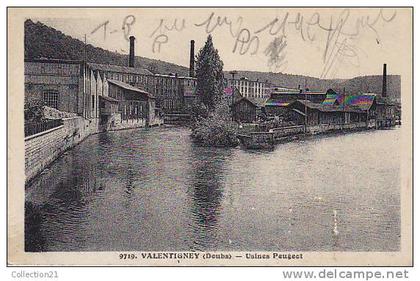 VALENTIGNEY .... USINES PEUGEOT