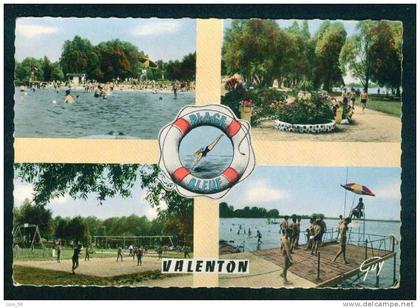 53435 /  [94] Val de Marne > Valenton - 4 view LA PLAGE BLEUE - France Frankreich Francia PC mint postcard AK