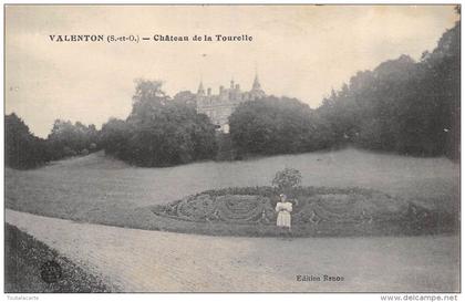 CPA 95 VALENTON CHATEAU DE LA TOURELLE 1914