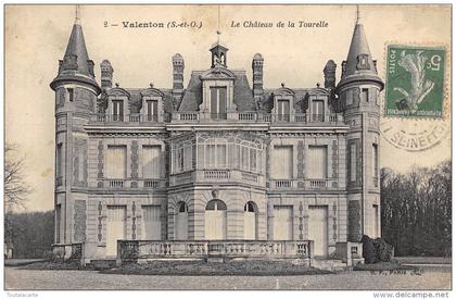 CPA 95 VALENTON LE CHATEAU DE LA TOURELLE