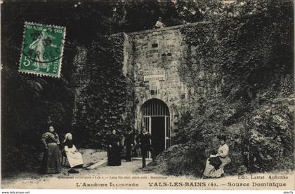 CPA VALS - les-BAINS - Source Dominique (143001)