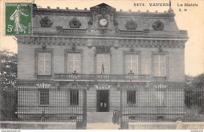 CPA 92 VANVES LA MAIRIE 1912