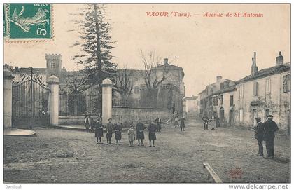 81 // VAOUR   avenue de Saint Antonin