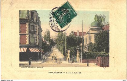 Carte POSTALE Ancienne de  VAUCRESSON - Rue Aubriet