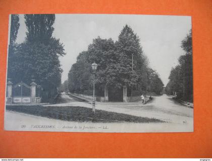 CPA    Vaucresson  - Avenue de la Jonchère