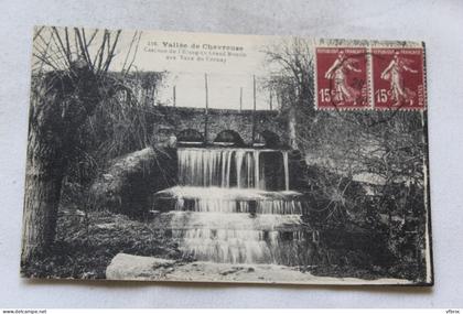 cascade de l'étang du grand moulin aux Vaux de Cernay, Yvelines 78