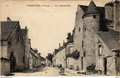 CPA VERMENTON - La Grande-Rue (108465)