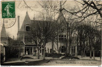 CPA VERNEUIL-sur-SEINE - Le Manoir (358777)