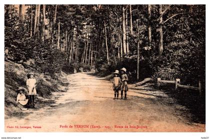 Forêt de Vernon - Route de Bois-Jérôme