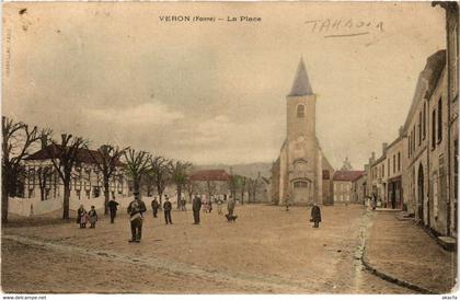 CPA AK VERON - La Place (357629)