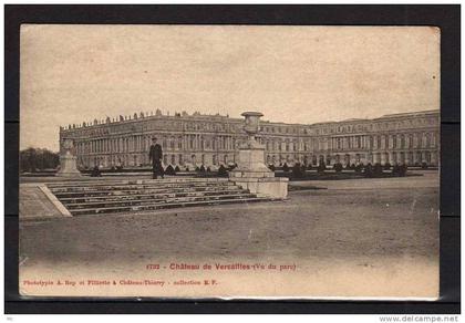 CPA 78 -  Chateau de  Versailles - ( vu du Parc )