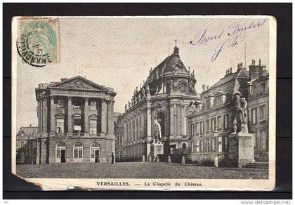 CPA 78 - Versailles - La Chapelle du Chateau