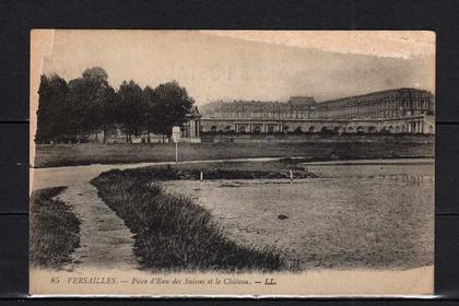 CPA 78 - Versailles - Piece d'Eau des Suisses et le Chateau - LL