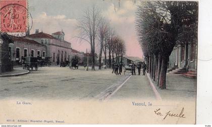 VESOUL LA GARE (CARTE COLORISEE )