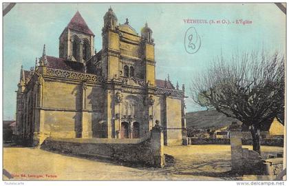 CPA 95  VETHEUIL L EGLISE