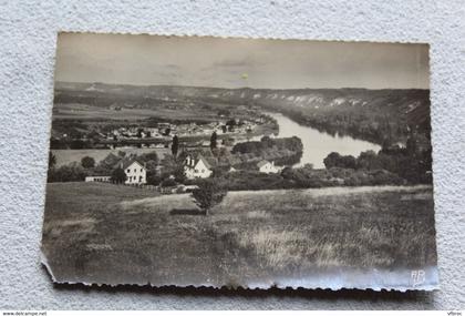 Cpm, Vetheuil, vue générale en direction de Moisson, val d'Oise