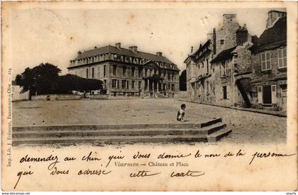 CPA VIARMES - Chateau et Place (290526)