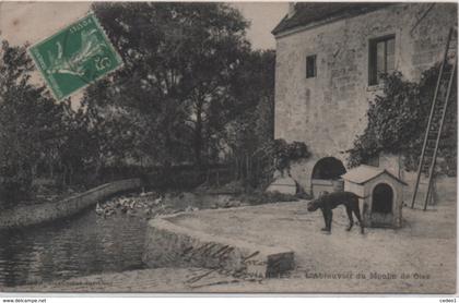 VIARMES  L'ABREUVOIR DU MOULIN DE GIEZ