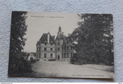 Vibraye, château de Vibraye, Sarthe 72