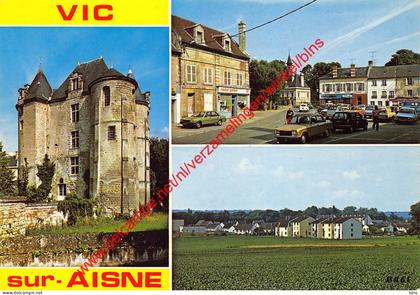 Le Donjon du Château - la Place du Général De Gaulle - Vic sur Aisne - (2) Aisne