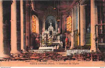 VIEUX CONDE - intérieur de l'église