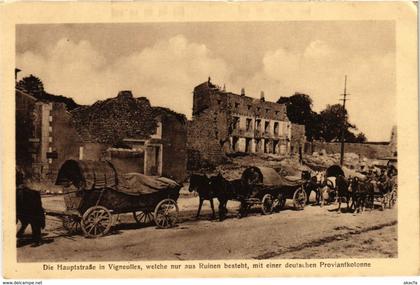 CPA Vigneulles-les-Hattonchatel - Die Hauptstrasse - Soldiers - Ruins (1036905)