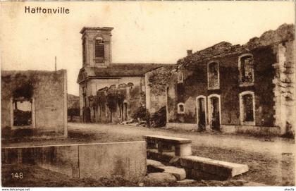 CPA Vigneulles-les-Hattonchatel - Rue - Strassenpartie - Ruines (1036980)