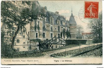 CPA - Carte postale - France - Vigny - Le Château - 1907  (CP561)