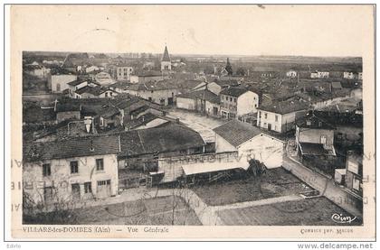 -01------   VILLARS LES DOMBES  vue générale - TTB