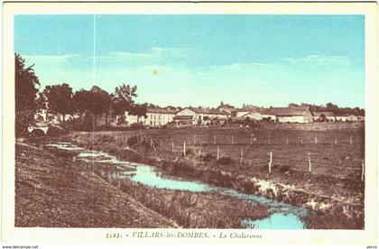 Carte Postale Ancienne de VILLARS LES DOMBES-La Chalaronne