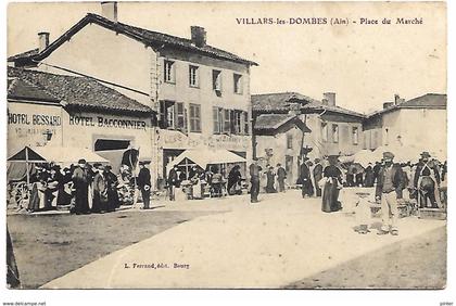 VILLARS LES DOMBES - Place du Marché