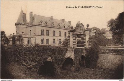 CPA VILLEBLEVIN Le Chateau (49195)