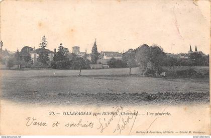 Villefagnan        16       Vue générale    - pli  -       (voir scan)